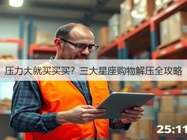 压力大就买买买?三大星座购物解压全攻略(图1) 压力大就买买买?三大星座购物解压全攻略(图1)