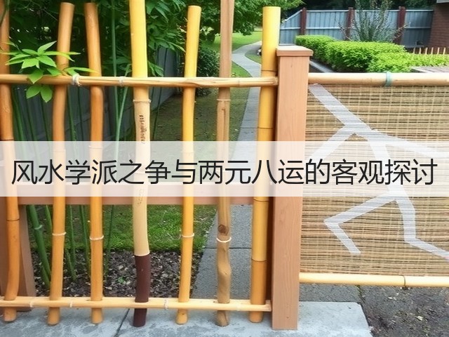 风水学派之争与两元八运的客观探讨(图3)
