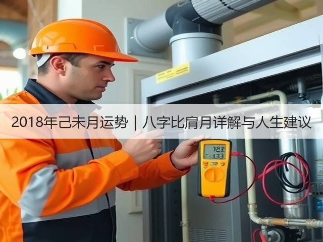 2018年己未月运势|八字比肩月详解与人生建议(图1) 2018年己未月运势|八字比肩月详解与人生建议(图1)