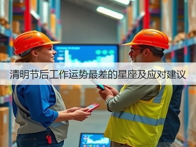 清明节后工作运势最差的星座及应对建议(图2) 清明节后工作运势最差的星座及应对建议(图2)