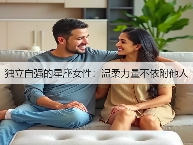 独立自强的星座女性:温柔力量不依附他人(图1) 独立自强的星座女性:温柔力量不依附他人(图1)