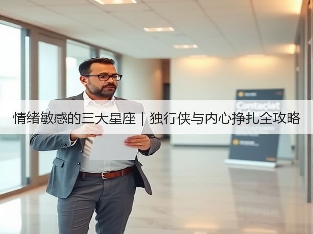 情绪敏感的三大星座|独行侠与内心挣扎全攻略(图2) 情绪敏感的三大星座|独行侠与内心挣扎全攻略(图2)