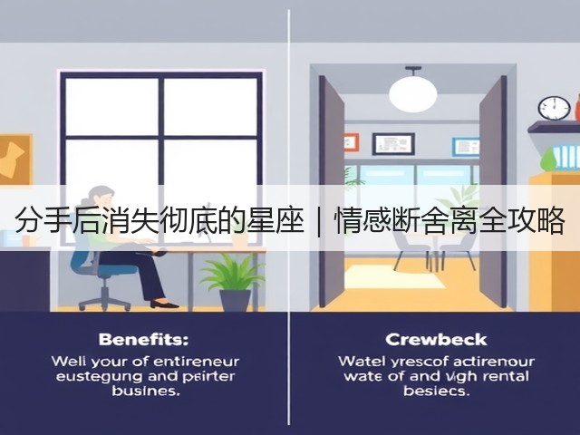 分手后消失彻底的星座｜情感断舍离全攻略(图3)