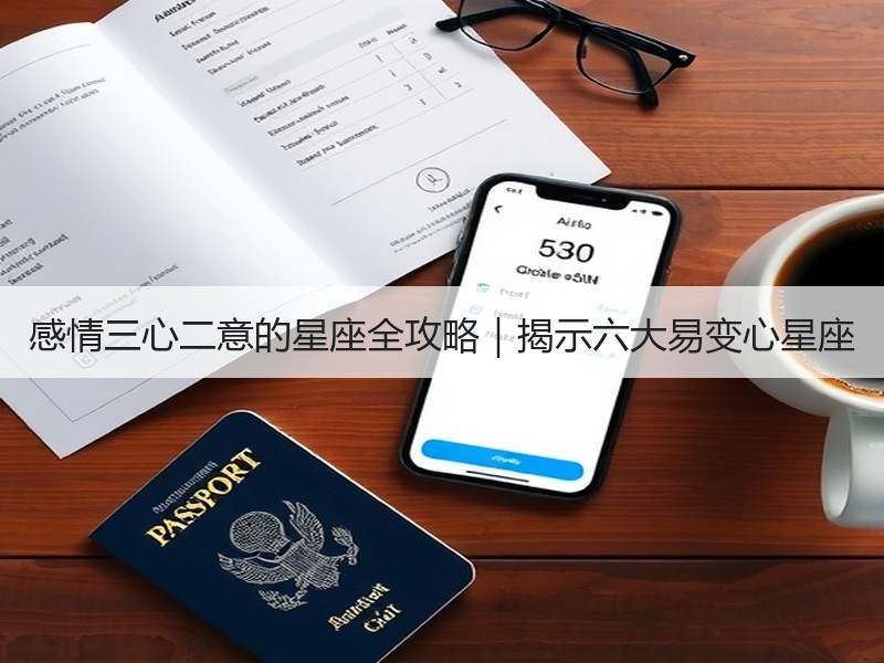 感情三心二意的星座全攻略｜揭示六大易变心星座