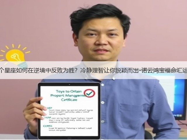 这三个星座如何在逆境中反败为胜?冷静理智让你脱颖而出-诺云鸿宝福命汇运势网(图2) 这三个星座如何在逆境中反败为胜?冷静理智让你脱颖而出-诺云鸿宝福命汇运势网(图2)