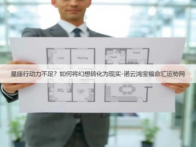 星座行动力不足？如何将幻想转化为现实-诺云鸿宝福命汇运势网(图2)