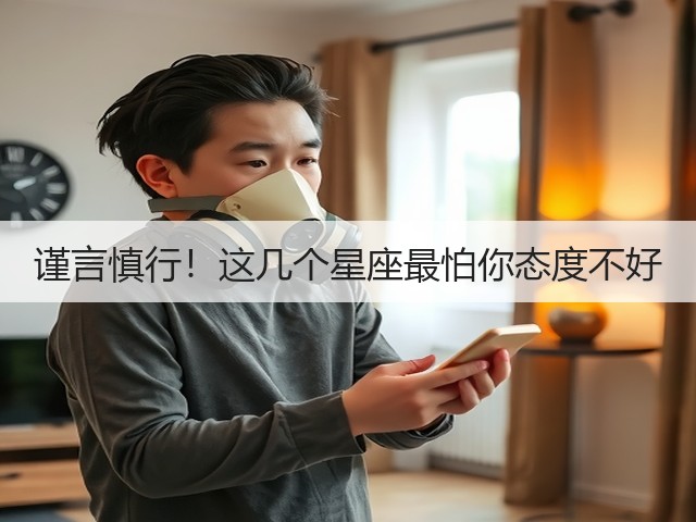 谨言慎行!这几个星座最怕你态度不好(图3) 谨言慎行!这几个星座最怕你态度不好(图3)