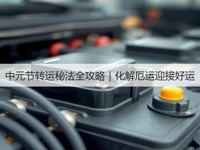中元节转运秘法全攻略|化解厄运迎接好运(图3) 中元节转运秘法全攻略|化解厄运迎接好运(图3)