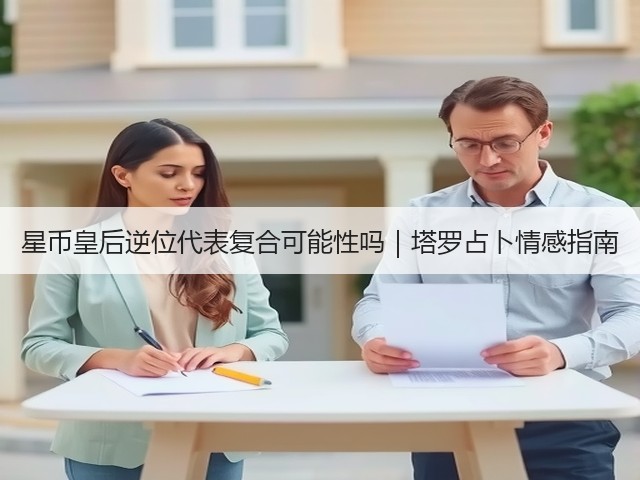 星币皇后逆位代表复合可能性吗｜塔罗占卜情感指南(图2)