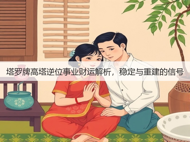 塔罗牌高塔逆位事业财运解析，稳定与重建的信号