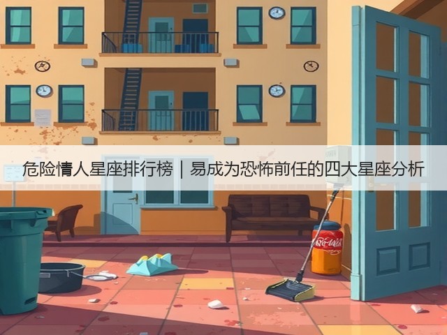 危险情人星座排行榜｜易成为恐怖前任的四大星座分析(图1)