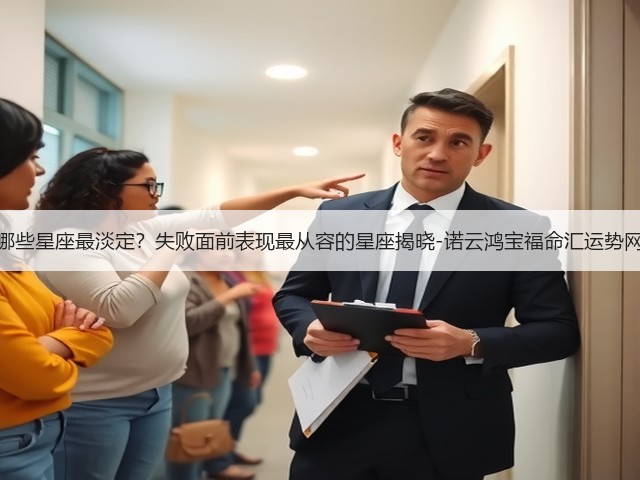 哪些星座最淡定?失败面前表现最从容的星座揭晓-诺云鸿宝福命汇运势网(图3) 哪些星座最淡定?失败面前表现最从容的星座揭晓-诺云鸿宝福命汇运势网(图3)