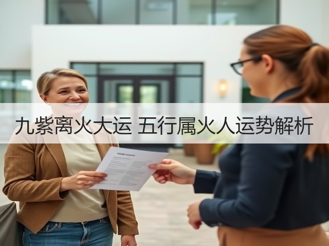 九紫离火大运 五行属火人运势解析(图3) 九紫离火大运 五行属火人运势解析(图3)