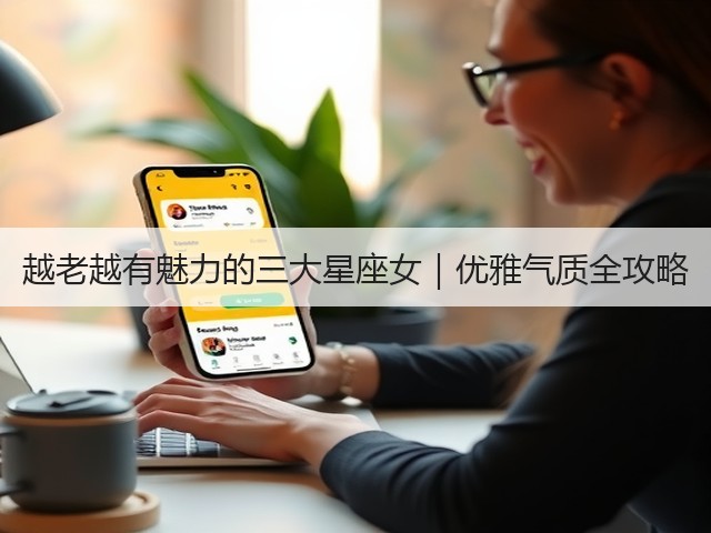 越老越有魅力的三大星座女|优雅气质全攻略(图2) 越老越有魅力的三大星座女|优雅气质全攻略(图2)