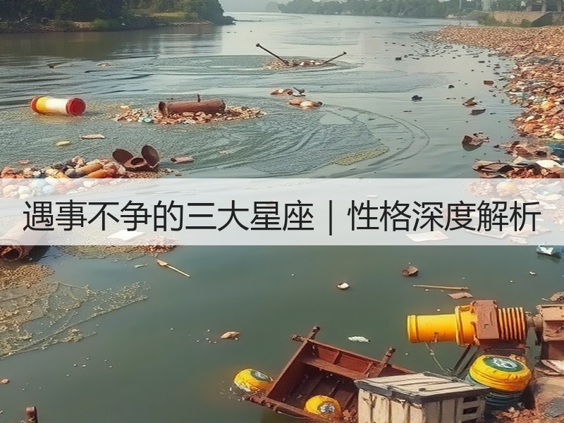 遇事不争的三大星座｜性格深度解析