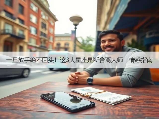 一旦放手绝不回头!这3大星座是断舍离大师|情感指南(图3) 一旦放手绝不回头!这3大星座是断舍离大师|情感指南(图3)