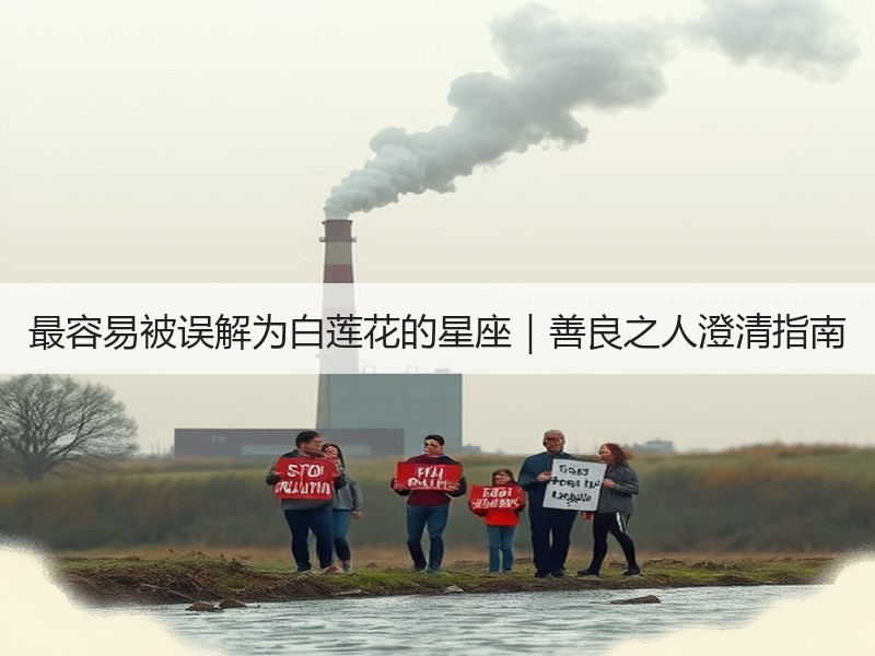 最容易被误解为白莲花的星座｜善良之人澄清指南