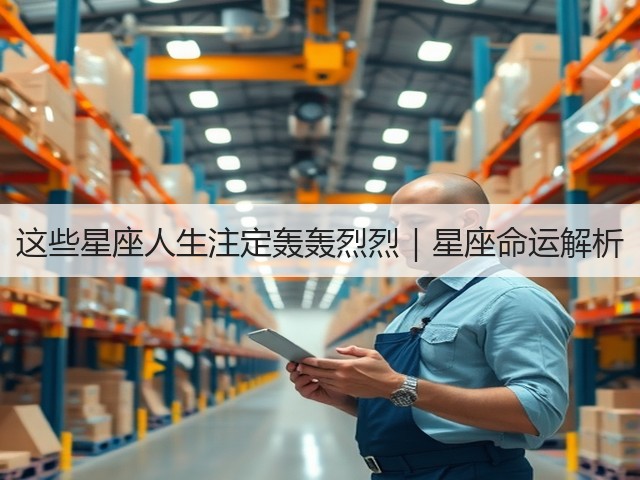 这些星座人生注定轰轰烈烈|星座命运解析(图2) 这些星座人生注定轰轰烈烈|星座命运解析(图2)
