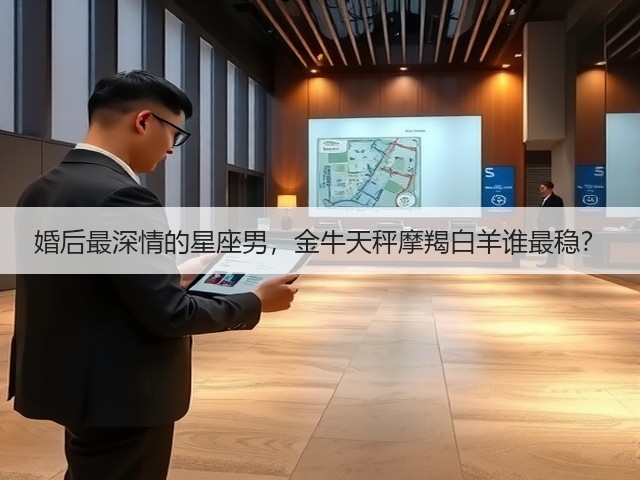 婚后最深情的星座男，金牛天秤摩羯白羊谁最稳？(图3)