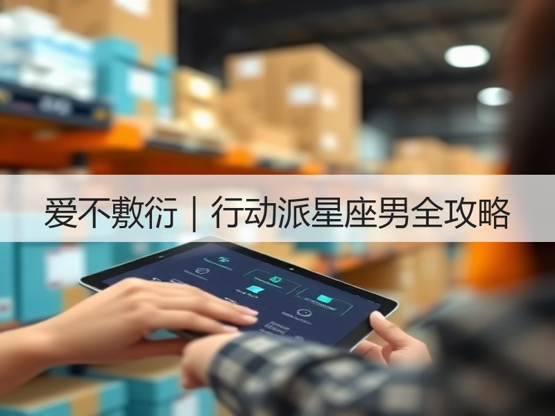 爱不敷衍｜行动派星座男全攻略