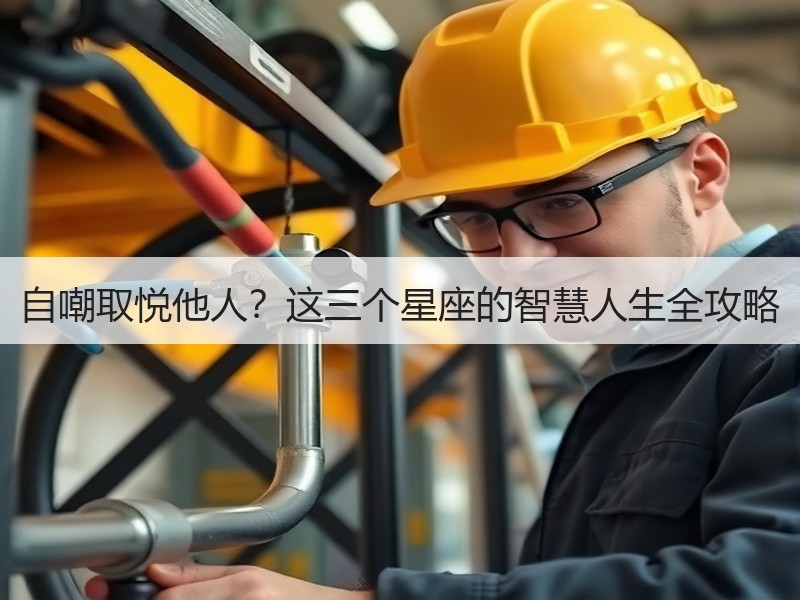 自嘲取悦他人？这三个星座的智慧人生全攻略