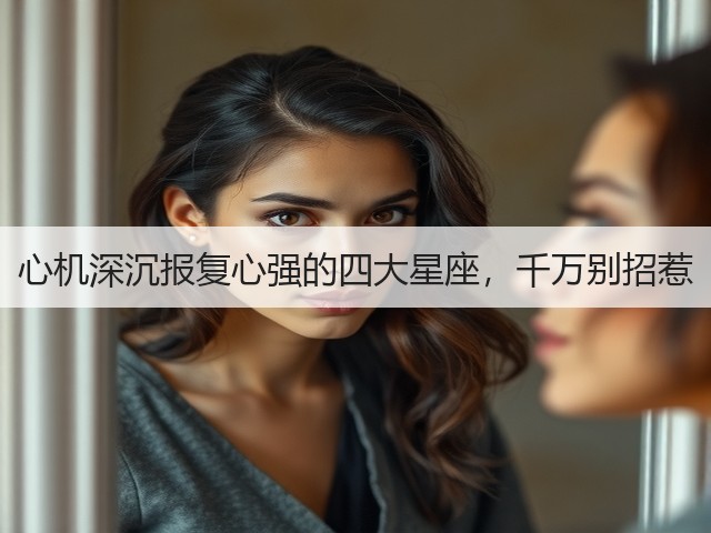 心机深沉报复心强的四大星座,千万别招惹(图1) 心机深沉报复心强的四大星座,千万别招惹(图1)