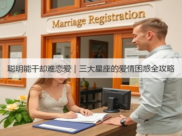 聪明能干却难恋爱｜三大星座的爱情困惑全攻略(图2)
