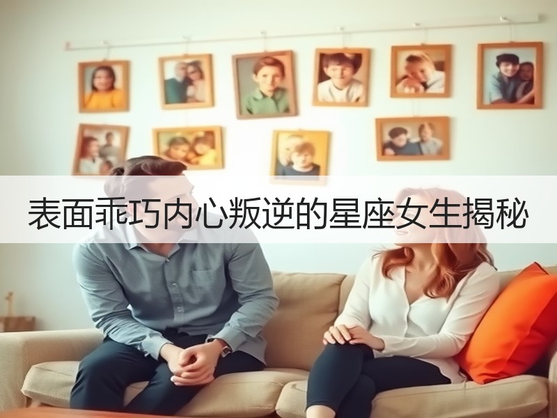 表面乖巧内心叛逆的星座女生揭秘