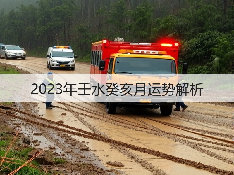 2023年壬水癸亥月运势解析