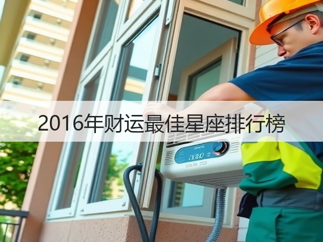 2016年财运最佳星座排行榜(图3)