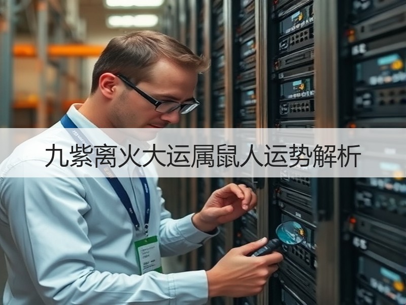 九紫离火大运属鼠人运势解析
