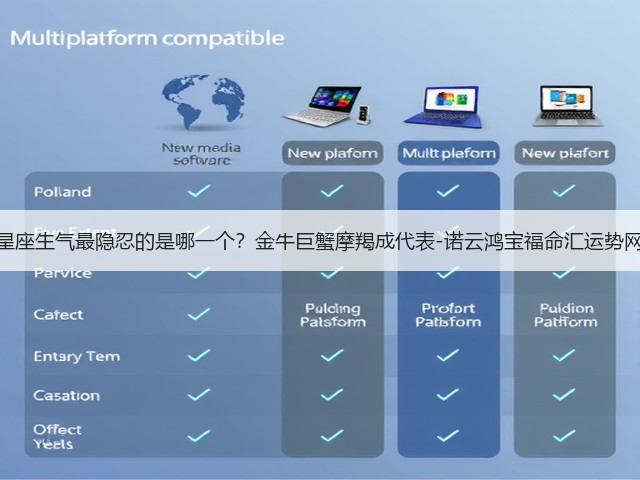 星座生气最隐忍的是哪一个？金牛巨蟹摩羯成代表-诺云鸿宝福命汇运势网(图2)