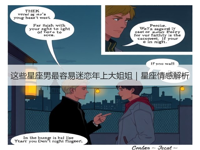 这些星座男最容易迷恋年上大姐姐|星座情感解析(图1) 这些星座男最容易迷恋年上大姐姐|星座情感解析(图1)