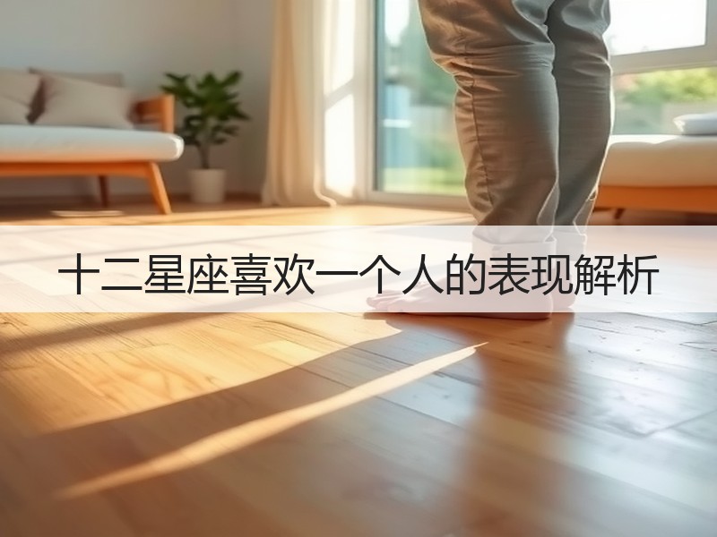 十二星座喜欢一个人的表现解析