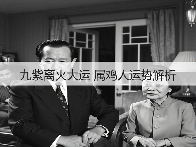 九紫离火大运 属鸡人运势解析