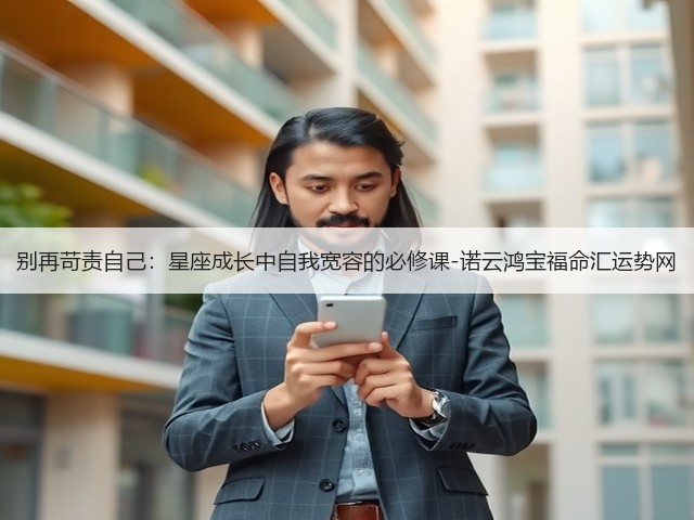 别再苛责自己：星座成长中自我宽容的必修课-诺云鸿宝福命汇运势网(图1)