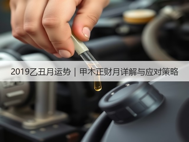 2019乙丑月运势｜甲木正财月详解与应对策略(图3)
