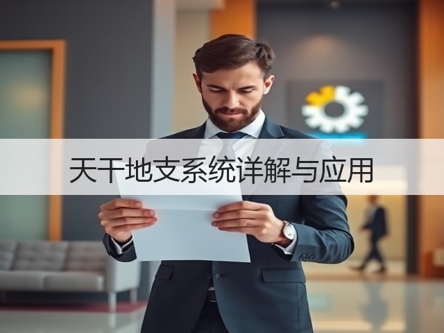 天干地支系统详解与应用(图2)