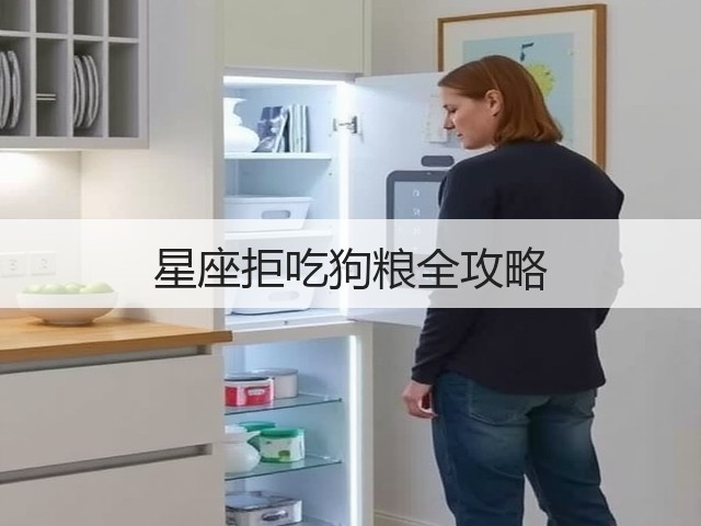 星座拒吃狗粮全攻略(图2)