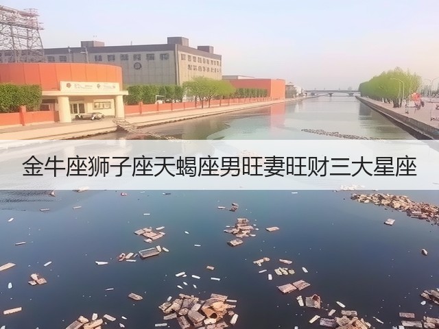 金牛座狮子座天蝎座男旺妻旺财三大星座(图1)