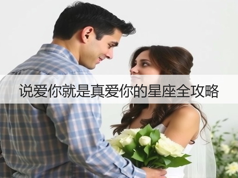 说爱你就是真爱你的星座全攻略