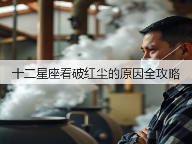 十二星座看破红尘的原因全攻略(图1) 十二星座看破红尘的原因全攻略(图1)