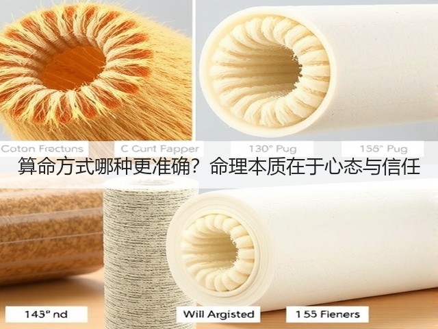 算命方式哪种更准确？命理本质在于心态与信任(图1)