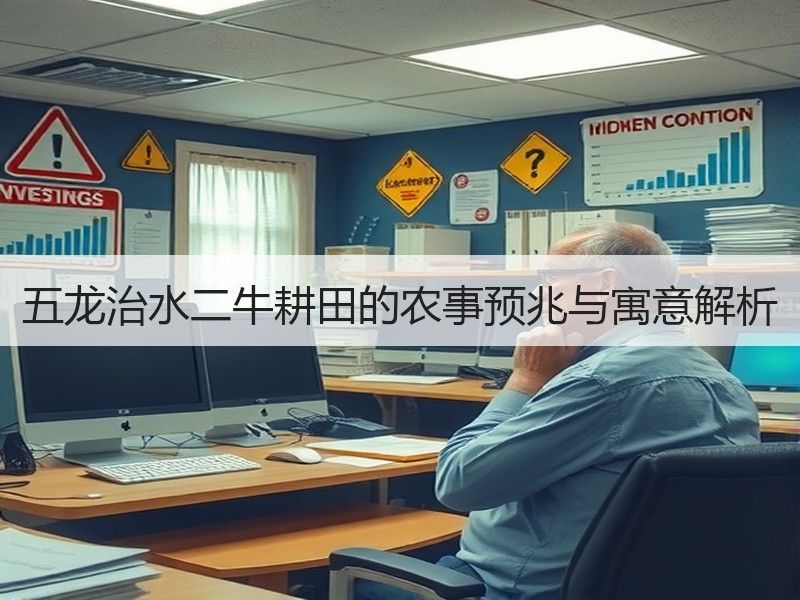 五龙治水二牛耕田的农事预兆与寓意解析