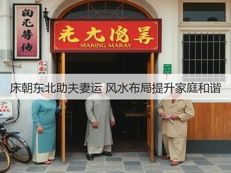 床朝东北助夫妻运 风水布局提升家庭和谐