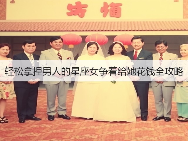 轻松拿捏男人的星座女争着给她花钱全攻略(图3)