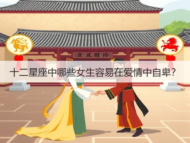 十二星座中哪些女生容易在爱情中自卑？(图2)