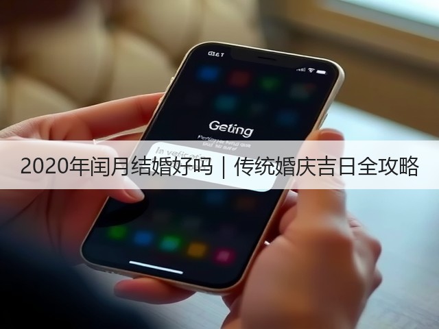 2020年闰月结婚好吗｜传统婚庆吉日全攻略(图3)