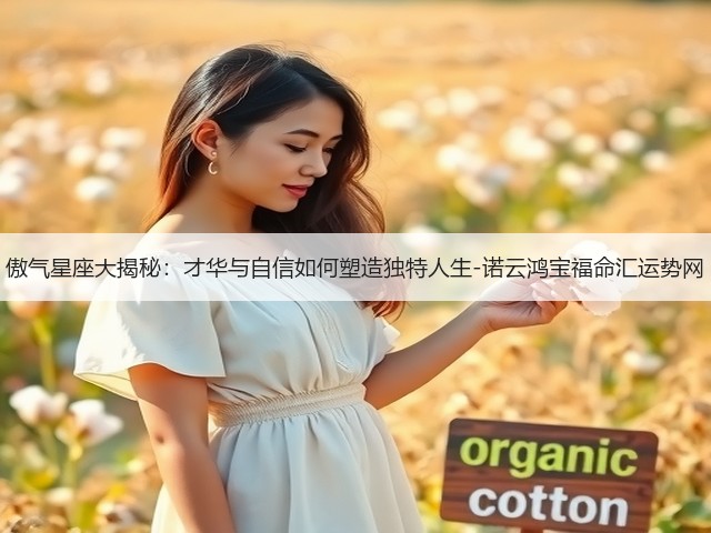 傲气星座大揭秘:才华与自信如何塑造独特人生-诺云鸿宝福命汇运势网(图2) 傲气星座大揭秘:才华与自信如何塑造独特人生-诺云鸿宝福命汇运势网(图2)