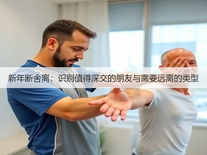 新年断舍离：识别值得深交的朋友与需要远离的类型